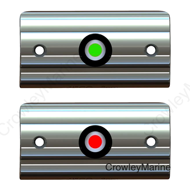 LED Rub Rail Mount Navigation Light Set