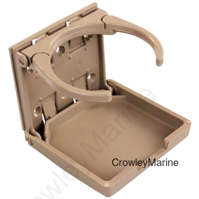 ADJUSTABLE CUP HLDR  TAN
