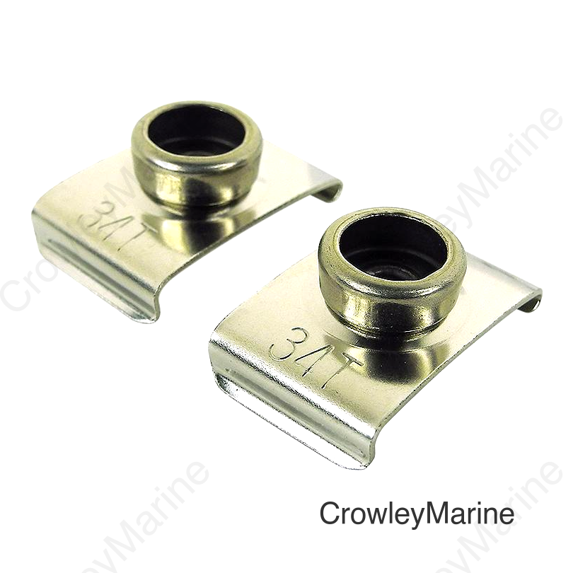 Seachoice Windshield Clips
7/8" Frame, Qty. 2