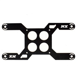 Nitrous Express Carb Plate Solenoid Bracket for Dominator (4 Solenoid) thumbnail-0