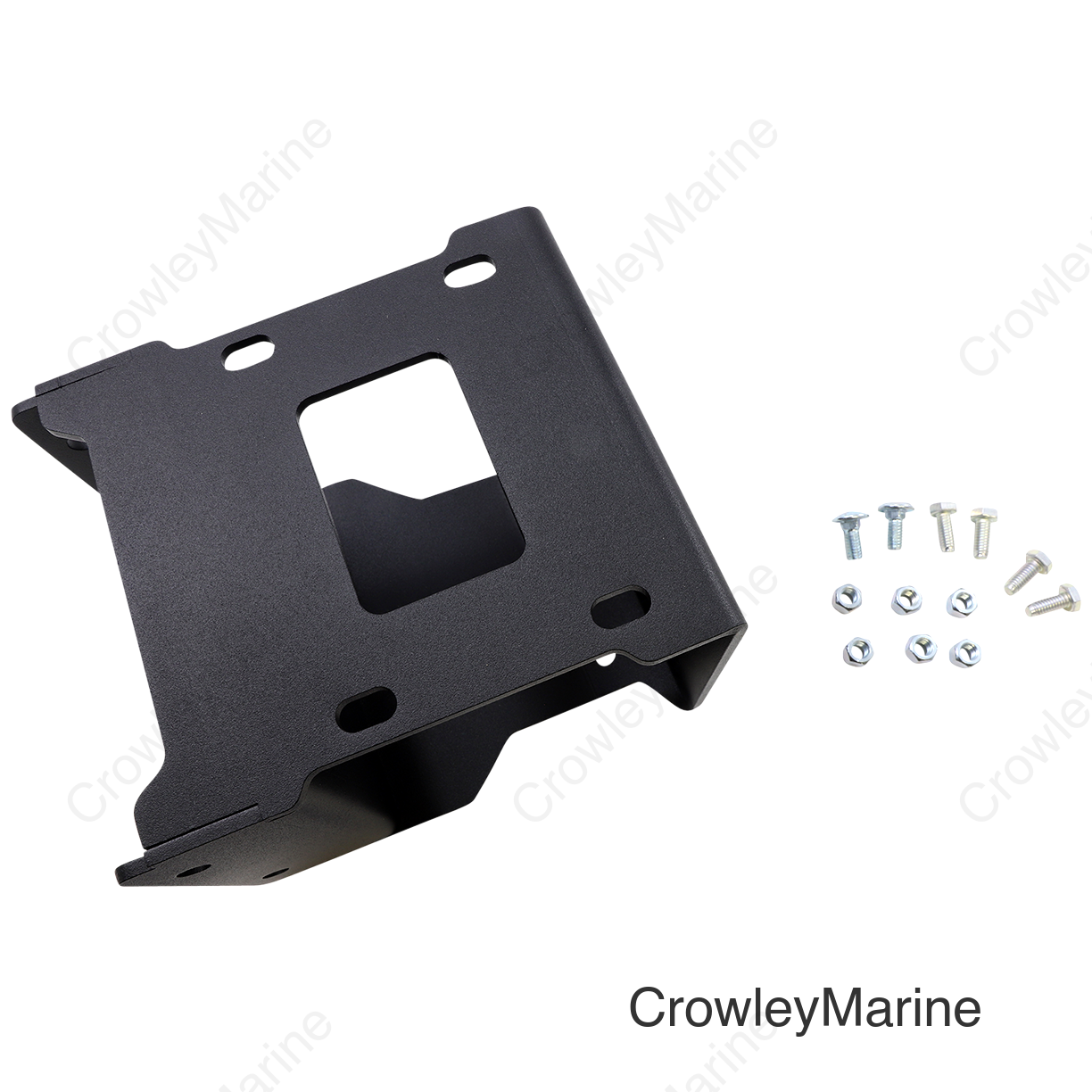 WINCH MOUNT MUD ATV POL