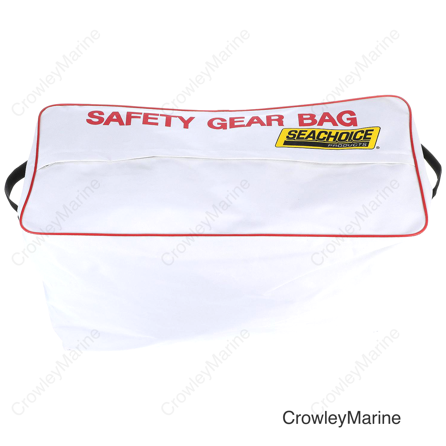 Seachoice Large-Capacity Heavy-Duty Emergency Marine Safety Gear Bag, White