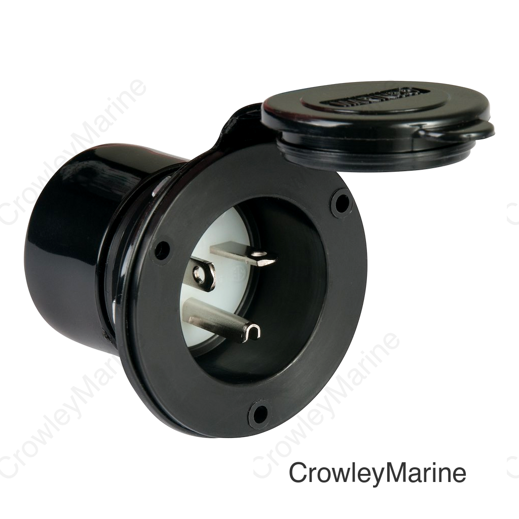 20A INLET BLACK