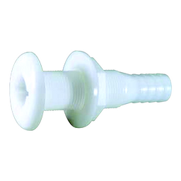 Attwood Thru Hull Connector For Hose, White - 3/4" thumbnail-0