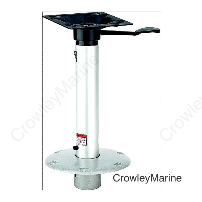 SwivlEze 238 Pedestal Kit Includes Seat Mount, Post and 9" Base