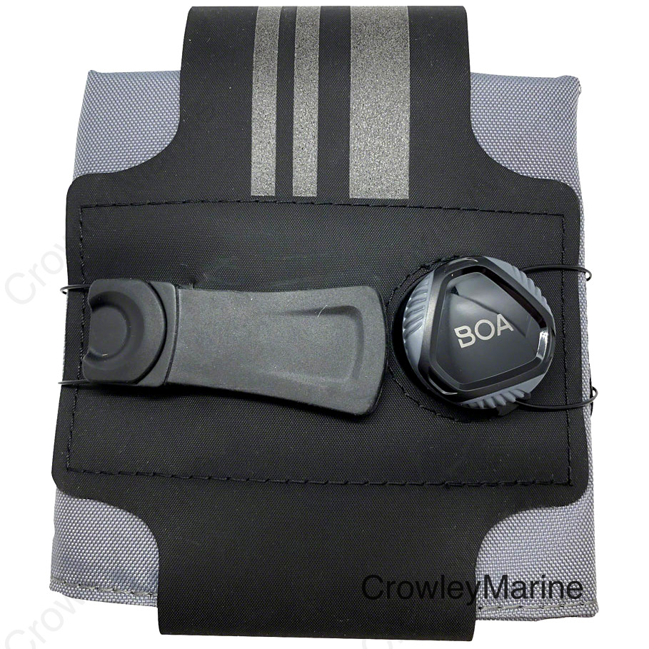 Silca Asymmetrico Seat Bag Tool Wrap - Boa Closure 4-Pocket 85g Black