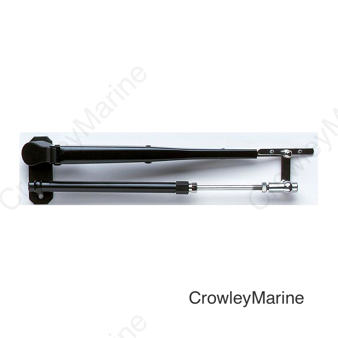 Marinco Deluxe Adjustable Stainless Steel Pantographic Arm Dry, Black For Use With 2.5, 1.5 and MRV Motors