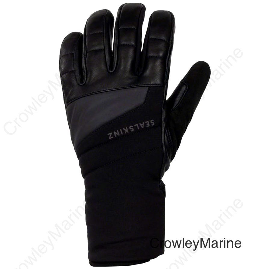 SealSkinz Rocklands Waterproof Extreme Gloves - Black Full Finger Medium