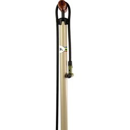 Silca Terra Floor Pump - Aluminum Barrel 2-Stage Gauge 120psi Gray