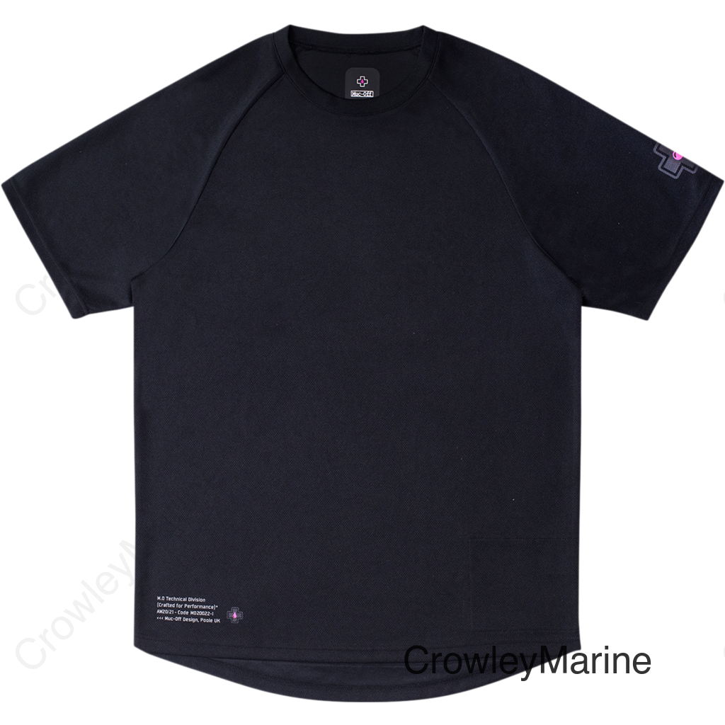 Riders Short-Sleeve Jersey - Black - XL