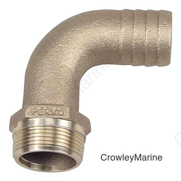 1-1/2 90 Deg Pipe/Hose Adapte