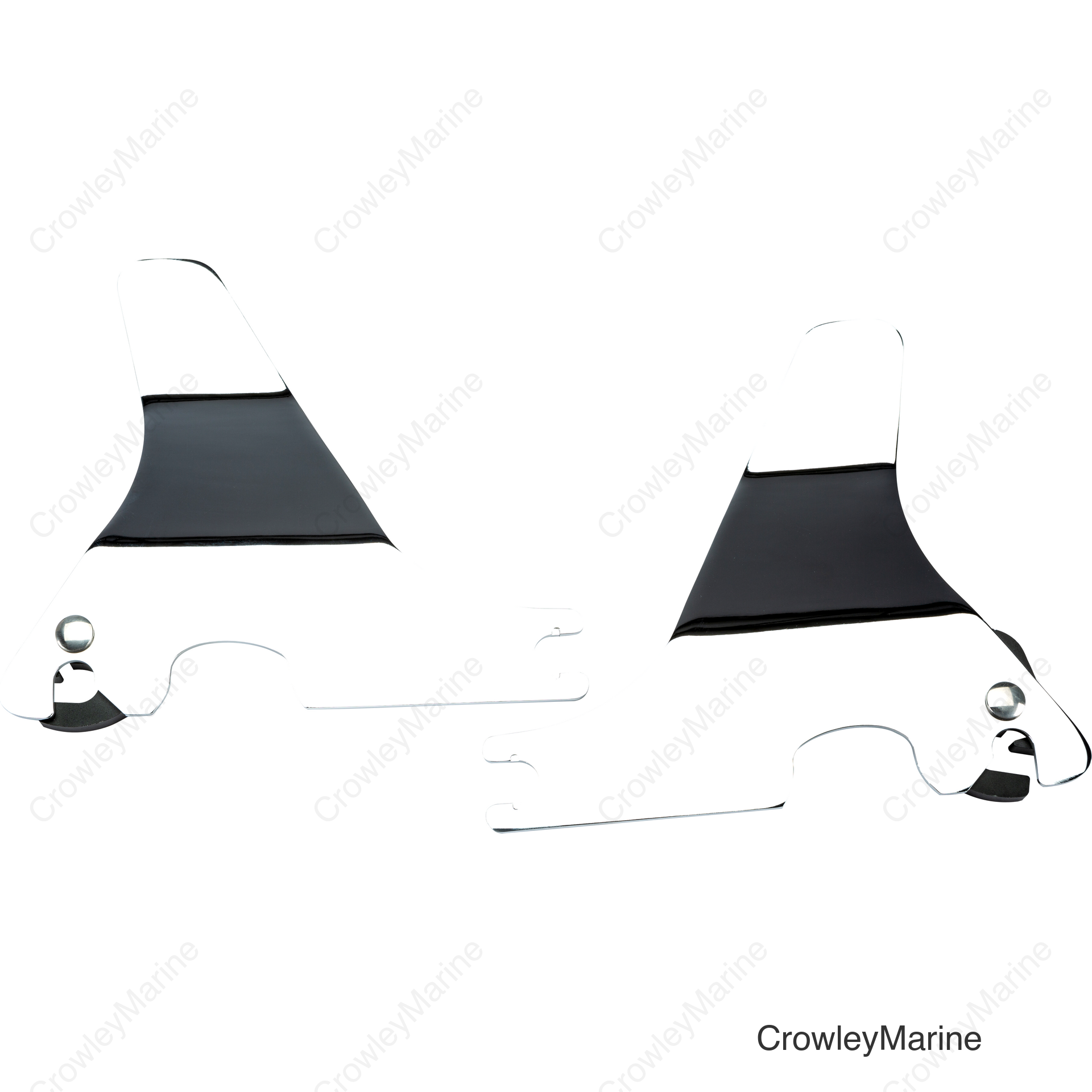 DETACHABLE SIDE PLATES CHROME XL 04-UP