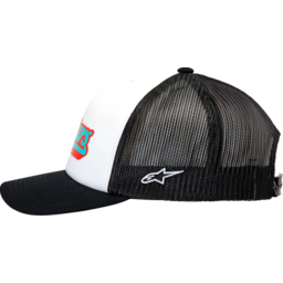 Delivery Trucker Hat - White/Black - One Size thumbnail-1