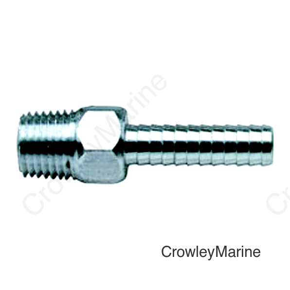 1/4" NPT X 3/8" Alum Hose Ba