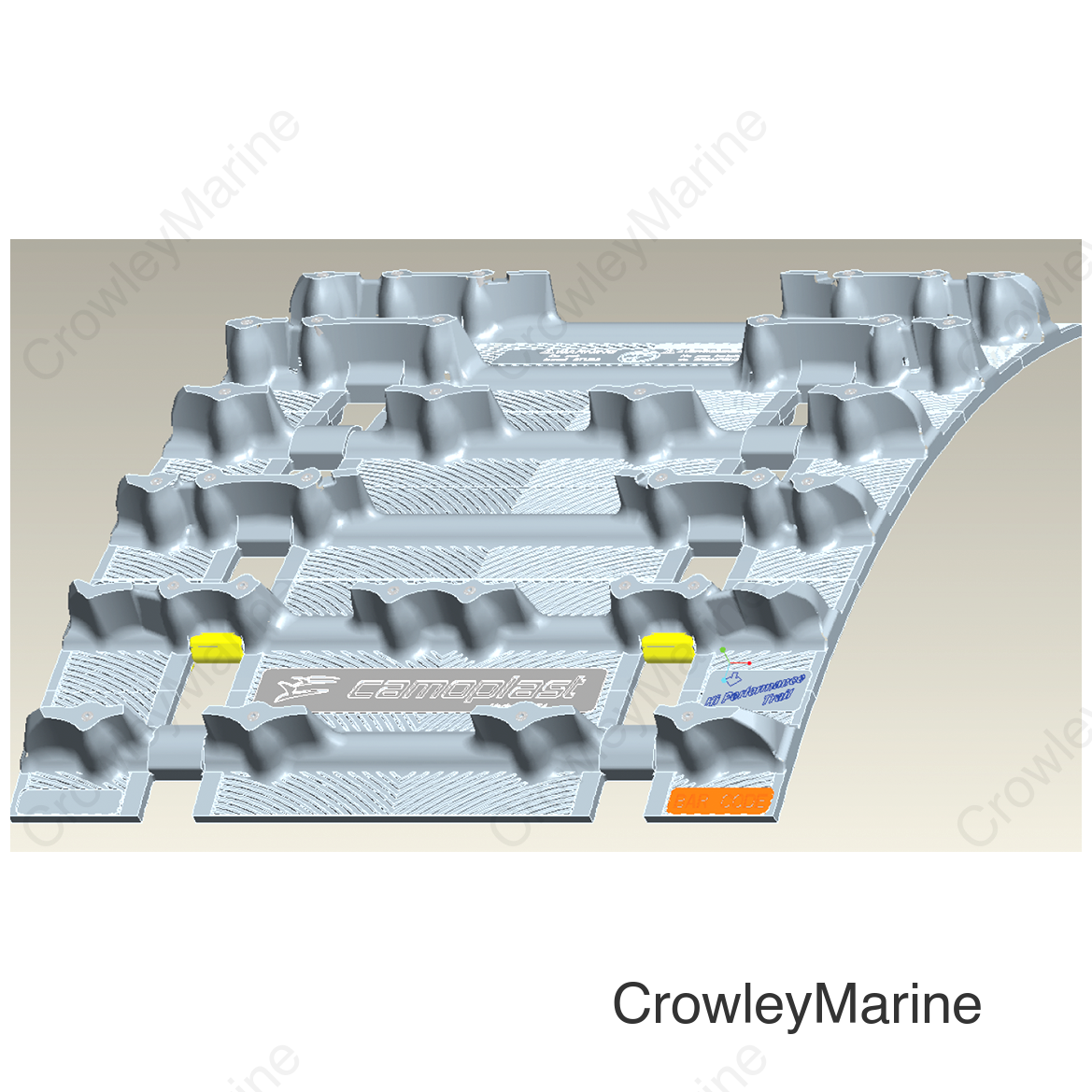 ICE ATTAK XT Track - 15"x128"