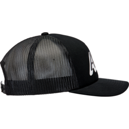 Delivery Trucker Hat - Black/Black - One Size thumbnail-4