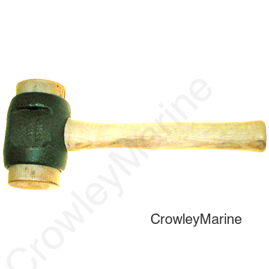 #2 RAWHIDE SOLID HEAD HAMMER (60-41002)