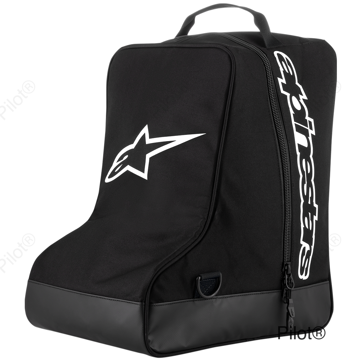 Boot Bag - Black/White