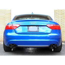 AWE Tuning Audi B8 S5 4.2L Track Edition Exhaust System - Polished Silver Tips thumbnail-1