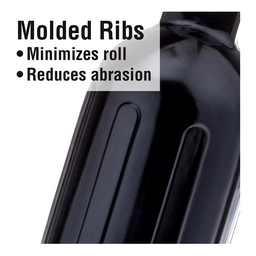 Seachoice Twin Eye Ribbed Boat Fender, Black, 6-1/2 In. X 23 In. thumbnail-3