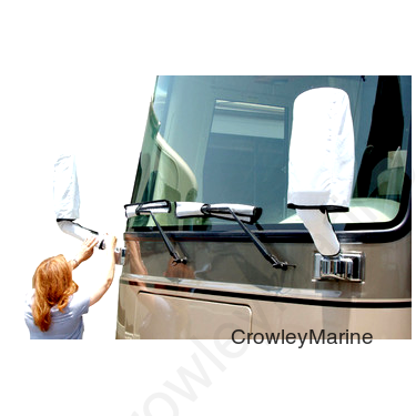 MIRROR & WIPER BLADE CVR SET WHITE TYVEK (RV0000016)