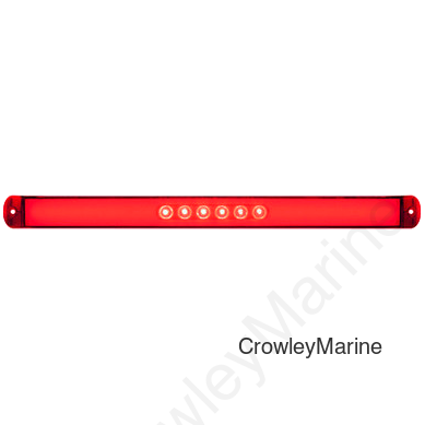 Optronics LED GloLight Red Stop/Turn/Tail Light - Streamline, 28 Diodes, Surface Mount, Waterproof, Low Profile, Hard Wired (451884)