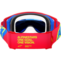 Supertech Goggle - Corp - Red/Blue - ABS Vision - Blue Mirror thumbnail-2