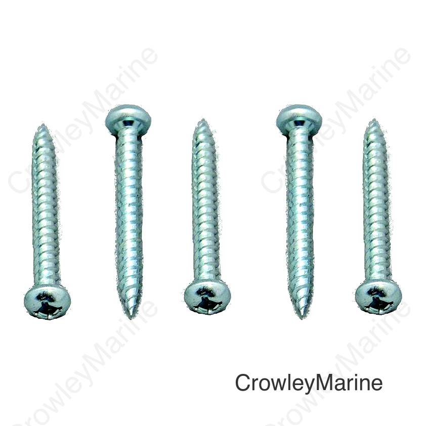 AP Products 012PSQ5008X114 Pan Head Square Recess Screw, 8 x 1-1/4, Zinc, 500/pk