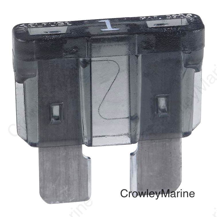 Seachoice ATC Blade Fuses, 1 Amp, 5/pk