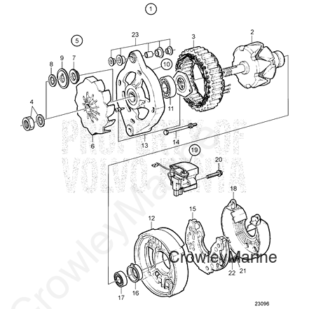 Fan(V2) - Volvo Penta (860282)