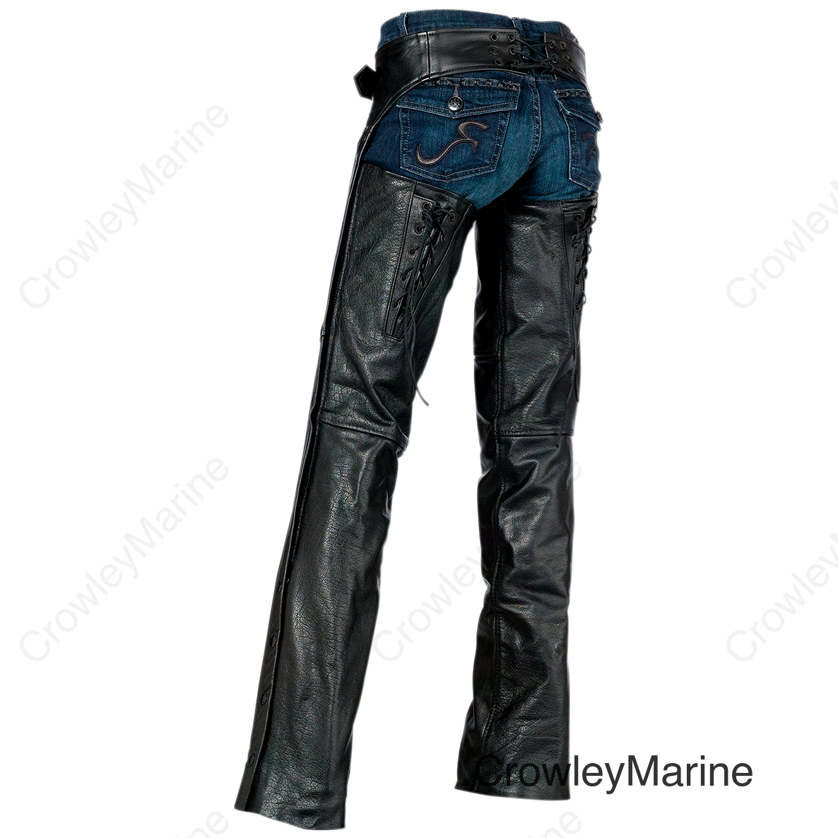 CHAPS WMN SABOT BLK MD