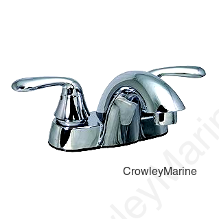 Valterra Phoenix Two Handle 4" Hybrid RV Bathroom Lavatory Faucet
