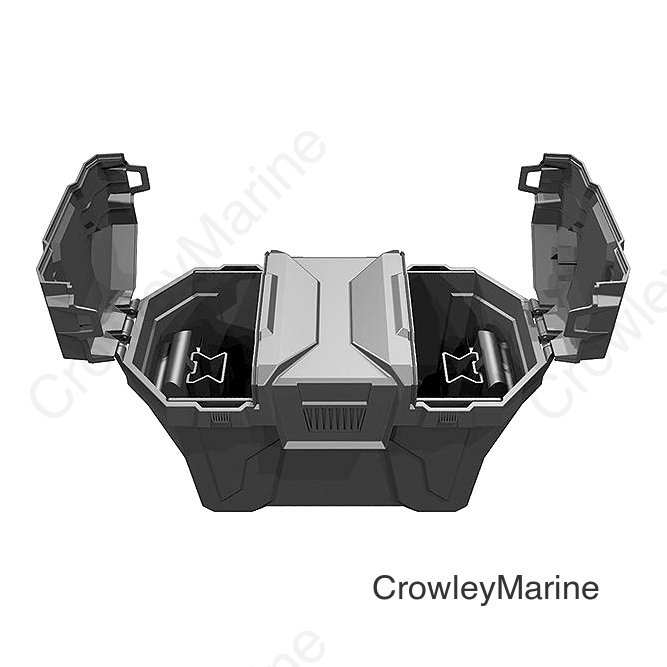 Attwood 90707 PowerGuard Pro Battery Box, Group 24/27