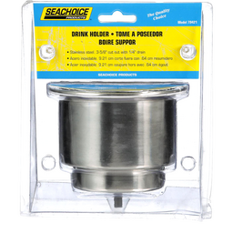 Seachoice Boat Drink Holder Recessed, Stainless Steel, 3-5/8 in. Inside Diameter thumbnail-3