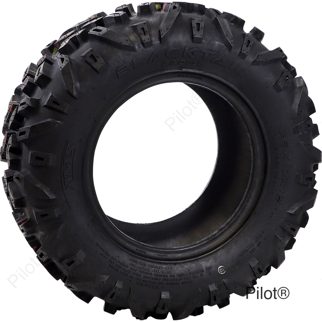 Tire - Blacktail - Rear - 25x10R12 - 6 Ply