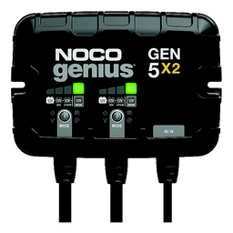 Noco GEN5X2 On-Board Battery Charger, 2 Banks