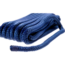 Seachoice Double-Braid Nylon Dock Line w/ Eye Splice, Pre-Shrunk, Heat Stabilized, 3/8 In. X 15 Ft., Navy thumbnail-0