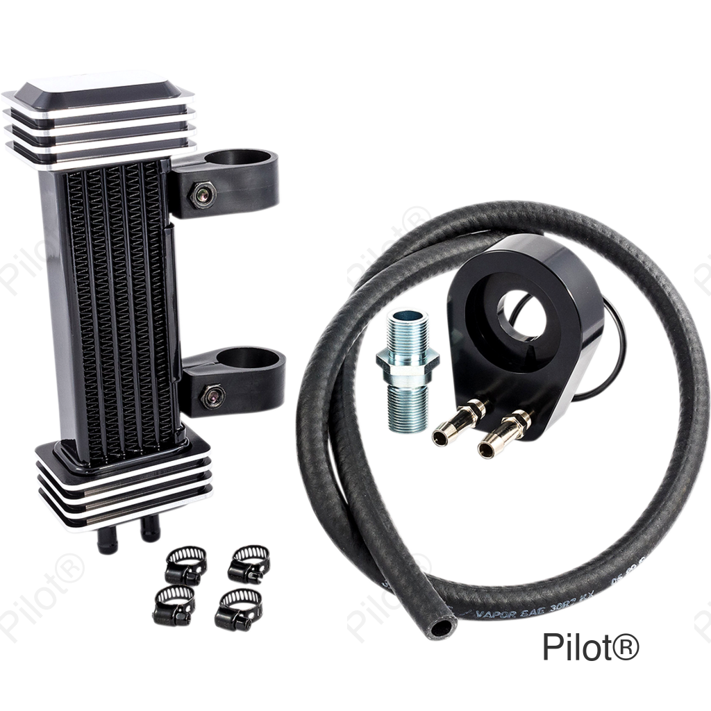 Oil Cooler Kit - Deluxe - 6-Row