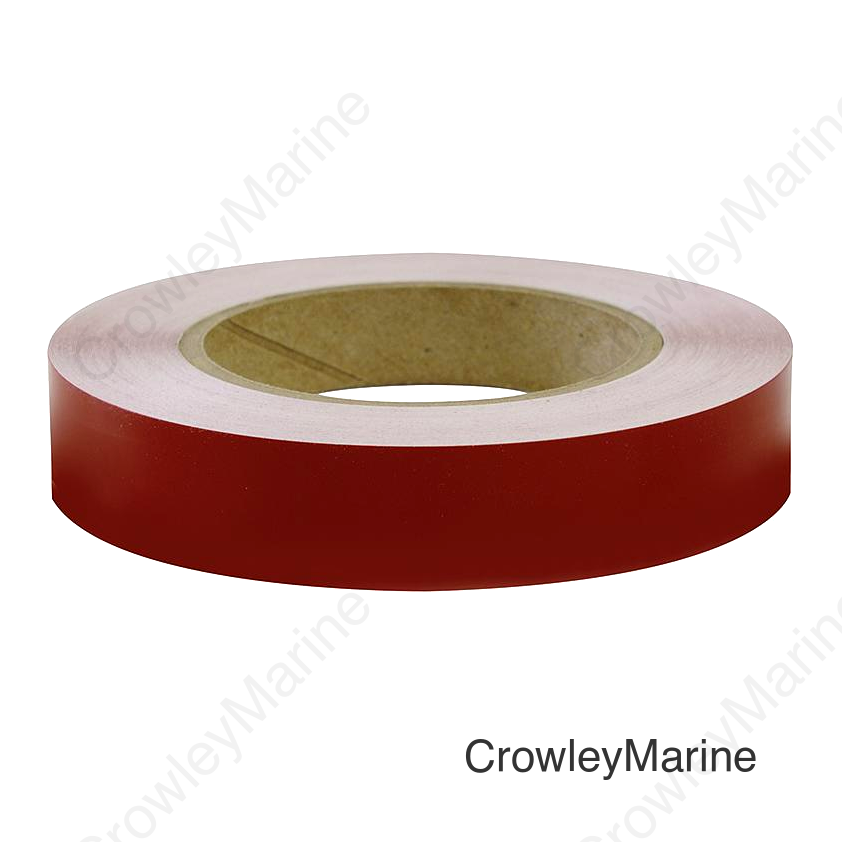 Seachoice Self-Adhesive Boat Striping Tape, 3 Mil Vinyl, 1 in. x50', Burgundy