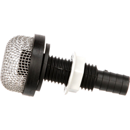 Seachoice Thru-Hull Strainer Mount With Aerator Screen, Fits 3/4 In. Hose thumbnail-0