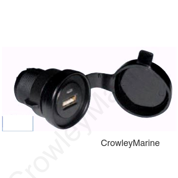 BLACK USB CHRGR KIT W/CVR