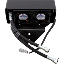 Oil Cooler Kit - Gloss Black - Dyna thumbnail-1