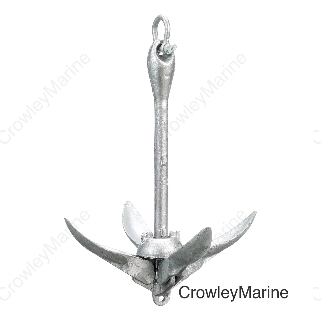 Seachoice Folding Grapnel Boat Anchor, 13 Lbs.