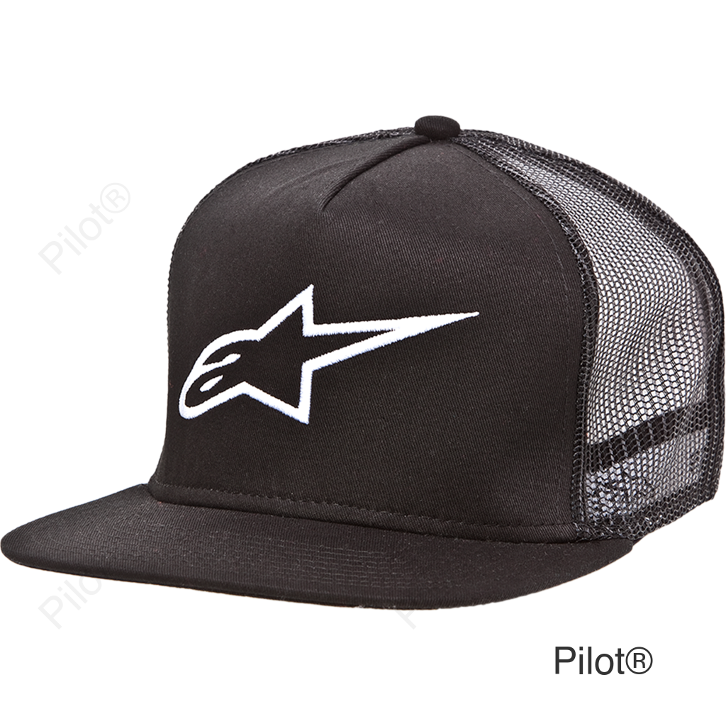 Corp Trucker Hat - Black - One Size