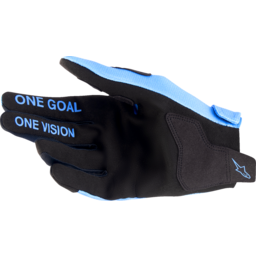 Youth Radar Gloves - Light Blue/Black - Small thumbnail-1