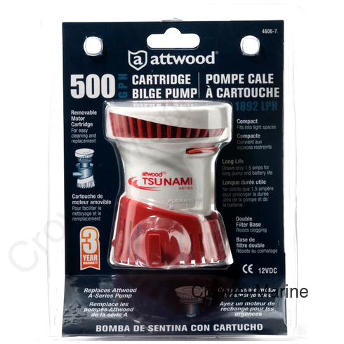 500 CARTRIDGE BILGE PUMP  (4606-7)