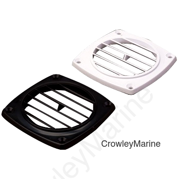 HOSE VENT BLACK 4" FLUSH (337426-1)