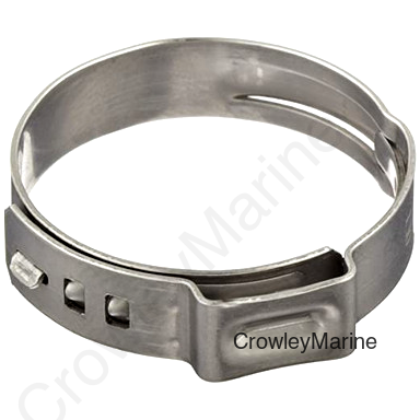 256 STPLSS EAR HSE CLMP-100 PK (16700031)