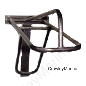 High Country Folding Saddle Rack, Grey Steel, 8W x 7H x 27L (376948)