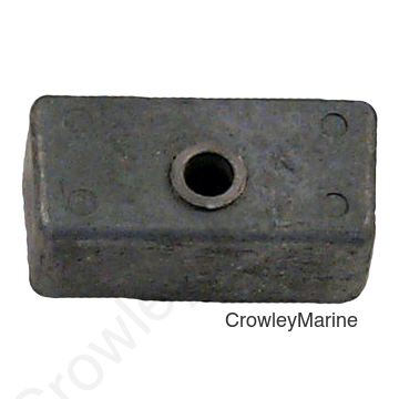 Evinrude, Johnson And Gale Outboard Motors Anode With Stainless Steel Screws - Sierra Marine Engine Parts - 18-6029 (118-6029)